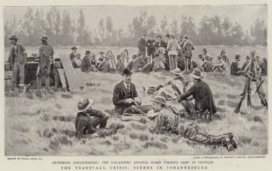 Die Transvaal-Krise, Szenen in Johannesburg